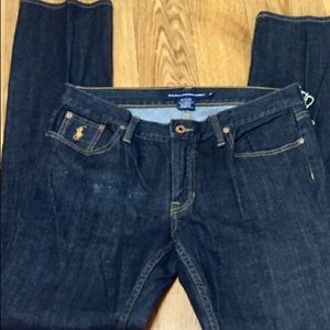 NWOT Ralph Lauren Sport Dark Wash Jeans